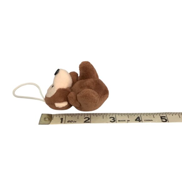 Cow Panda Monkey Plush Toys Keychain Soft Huggable 2.5"-7" Lot of 3 - Picture 6 of 8